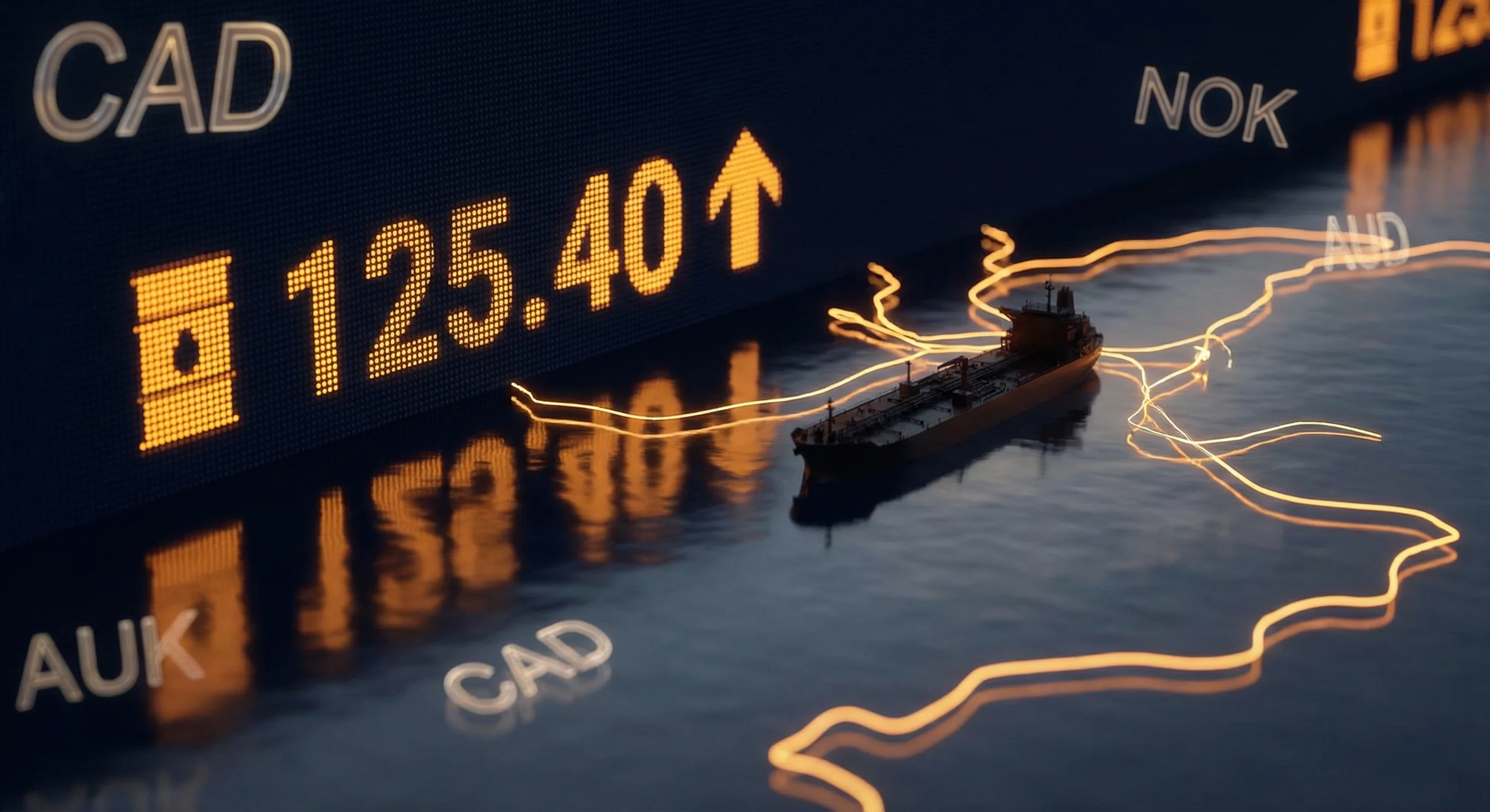 Hormuz Ceasefire Rumors Hit Forex: Why CAD and NOK Are Tumbling Today